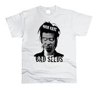 MSHUIIPE Nick Cave Men T ShirtWhiteM