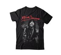 MSHUIIPE Rare Rick James Shirt Signature Gift for Fans All T ShirtBlackL