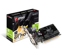 MSI 2GB NVIDIA GeForce GT 710 DDR3 VGA/DVI/HDMI Low Profile PCI-Express Video Card Model GT 710 2GD3H LP