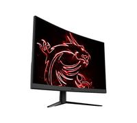 MSI 32" FHD 1500R Curvature Non-Glare Super Narrow Bezel 1ms 1920 x 1080 165Hz Refresh Rate Tilt Adjustment FreeSync Curved Gaming Monitor (Optix G32C4), Black