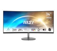 MSI Pro MP341CQ écran plat de PC 86,4 cm (34") 3440 x 1440 pixels UltraWide Quad HD Noir