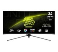 MSI MAG 345CQR écran plat de PC 86,4 cm (34") 3440 x 1440 pixels UltraWide Dual Quad HD Noir