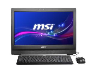 MSI - 9S6-AA7112-018 - AIO - AP2011-018 - Ordinateur de Bureau 20" (50,8 cm) LCD Tactile multitouch Mat - Intel pentium Dual Core - 500 Go - RAM 2048 Mo - Intel HD Graphic - Windows 7 Premium - Blanc