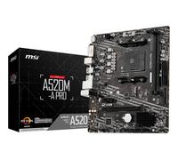 MSI A520M-A PRO carte mère AMD A520 Emplacement AM4 micro ATX