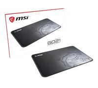 MSI Agility GD21 Tapis de Souris Gaming - Surface Soyeuse en Tissu Gaming, Base antidérapante - 320 x 220 x 3mm