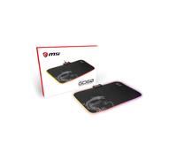 MSI Agility GD60 Tapis de Souris Gaming RGB, Surface Textile à Faible Friction, Bords Cousus Doux, Base Antidérapante - 386 x 276 x 4mm