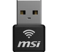 MSI AX1800 Nano WiFi USB Adapter for PC/laptop, WiFi 6 Dual-Band 2.4G/5G Wireles