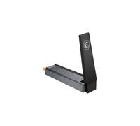 MSI Adaptateur Wi‑Fi USB AX1800 Wi‑Fi 6 double bande 1800 Mb/s USB 3.2 Gen1, antenne ajustable WPA3