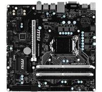 MSI B150M BAZOOKA - Carte-mère - micro ATX - LGA1151 Socket - B150 Chipset - USB 3.1 Gen 1 - Gigabit LAN - carte graphique embarquée (unité centrale requise) - audio HD (8 canaux) G