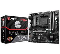 MSI B350M Bazooka AMD B350 Socket AM4 Micro ATX Carte mère - Cartes mères (DDR4-SDRAM, DIMM, 1866,2133,2400,2667,2933,3200 MHz, Dual, 4GB,8GB,16GB, 64 Go)