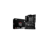 MSI | B550-A PRO | Famille de processeurs AMD | Socle de processeur AM4 | DDR4 DIMM | Emplacements de mémoire 4 | Interfaces de disque dur supportées SATA, M.2 | Nombre de connecteurs SATA 6 | Jeu de