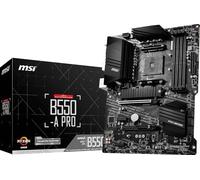 MSI B550-A Pro V1 ProSeries Carte mère AMD Ryzen 5000, AM4, DDR4, PCIe 4.0, SATA 6 Go/s, M.2, USB 3.2 Gen 2, HDMI/DP, ATX