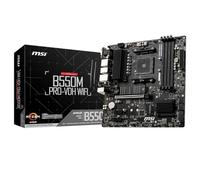 MSI B550M Pro-VDH WiFi Carte mère Micro-ATX, AM4 | Pour AMD Ryzen 3è gén, M.2, USB 3.2 Gen 1, USB Type-C pour panneau avant, Wi-Fi, HDMI