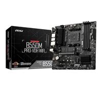 MSI B550M PRO-VDH WIFI - Carte-mère - micro ATX - Socket AM4 - AMD B550 Chipset - USB-C Gen1, USB 3.2 Gen 1 - Bluetooth, Gigabit LAN, Wi-Fi - carte graphique embarquée (unité centrale requise) -...