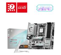 MSI B850M Gaming Plus WIFI6E Carte mère mATX - pour processeurs AMD Ryzen 9000/8000 / 7000, AM5 - DDR5 Memory Boost (8200+ MT/s OC), PCIe 4.0 x16, M.2 Gen5, Wi-FI 6E, 2.5G LAN