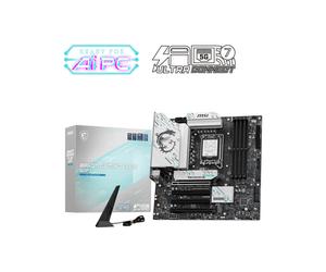 MSI B860M GAMING PLUS WIFI : Carte mère micro ATX Intel B860 LGA 1851, DDR5 256GB max 8800MHz, M.2 PCIe 5.0, Wi-Fi 7, LAN 5GbE