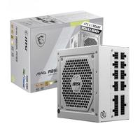 MSI Bloc d'alimentation entièrement modulaire ATX 850 W - MAG A850GL PCIE5 BLANC - (PFC/80 PLUS Gold)