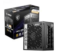 MSI Bloc d'alimentation MPG A1000G PCIE5, prise britannique - 1000 W, certifié 80 Plus Gold, ATX 3.0 entièrement modulaire, prise en charge du processeur graphique PCIe 5.0, condensateurs japonais 105