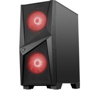 MSI MAG Forge 100M Midi Tower Noir, Transparent