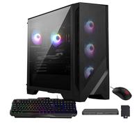 MSI Bureau de jeu Codex R2 AI, Intel Core Ultra 7 265, NVIDIA GeForce RTX 5060 Ti 8 Go GDDR7, 32 Go DDR5, SSD 2 To, refroidisseur d'air RVB, Wi-Fi 6E, clavier et souris, Win 11 Pro, noir, station