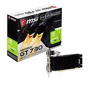 MSI Carte Graphique 64 Bits Dual-Link DVI-D/HDMI NVIDIA GeForce Low Profile (N730K-2GD3H/LPV1)
