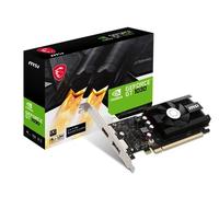MSI Carte Graphique Gaming GeForce GT 1030 4 Go GDRR4 64 Bits HDCP Support DirectX 12 DP/HDMI Single Fan OC (GT 1030 4GD4 LP OC)