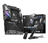 MSI Carte mère MEG Z890 Unify-X, ATX - Prend en charge les processeurs Intel Core Ultra (série 2), LGA 1851-110A SPS, mémoire DDR5 (9600+ MT/s OC), PCIe 5.0 & 4.0 x16, M.2 Gen5, Thunderbolt 4, Wi-Fi 7