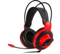MSI DS501 Casque Avec fil Arceau Jouer Noir, Rouge