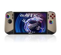 MSI Claw 8 AI+ A2VM PC de jeu portable avec processeur Intel Core Ultra 7 258 V, écran tactile de 8" 120 Hz, support VRR, batterie 80 Whr, Thunderbolt 4 pour jeu portable AAA (32 Go de RAM + SSD de 1