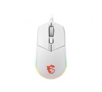 MSI CLUTCH GM11 WHITE souris Gaming Ambidextre USB Type-A Optique 5000 DPI