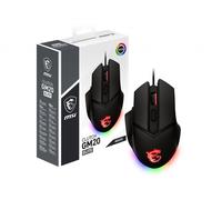MSI Clutch GM20 Elite souris Jouer Droitier USB Type-A Optique 6400 DPI