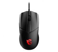 MSI CLUTCH GM41 LIGHTWEIGHT V2 Souris Gaming - Capteur Optique 16000 DPI, Symétrique, Switches OMRON 60M+ Clics, 6 Boutons, Câble FriXionFree, Latence 1ms, RGB Mystic Light, 65g - Filaire