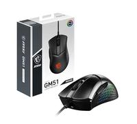 MSI Clutch GM51 - Souris - léger - pour droitiers - optique - 6 boutons - filaire - USB 2.0 G