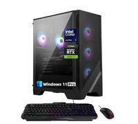msi Codex R2 Gaming Desktop 64GB DDR5 4TB SSD RTX 5060 Ti Intel Ultra 7 265 | Ultra 7 265 Processeur 20 cœurs (jusqu'à 5,3 GHz), RTX 5060 Ti 8 Go GDDR7, ventilateur de processeur RVB