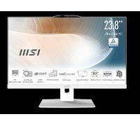 MSI PC tout-en-un Modern AM242TP 1M-1854FR – Intel Core 7 150U, 23,8'' tactile, 16Go/1To, Blanc