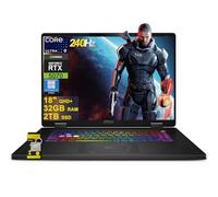msi Crosshair 18 HX AI Gaming Laptop 18" QHD+ IPS 240Hz Intel 24-core Ultra 9 275HX (>i9-14900HX) 32 Go DDR5 2 To SSD GeForce RTX 5070 (jusqu'à 798 AI Tops) RGB Backlit Thunderbolt Win11Pro ICP Hub