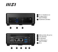 MSI Cubi 5 12M-021BDE 0.66L sized PC Schwarz i5-1235U