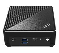 MSI Cubi N ADL-007DE Intel® N N100 4 Go DDR4-SDRAM 128 Go SSD Windows 11 Pro Mini PC Noir