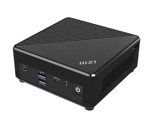 MSI Cubi N ADL S-078EU Intel® N N100 4 Go DDR4-SDRAM 128 Go SSD Windows 11 Pro Mini PC Noir