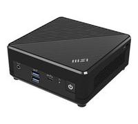 MSI Cubi N ADL S-078EU Intel® N N100 4 Go DDR4-SDRAM 128 Go SSD Windows 11 Pro Mini PC Noir