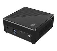 MSI CUBI N ADL S-226BEU barebone PC/ poste de travail 0,69L mini PC Noir N200 Noir G