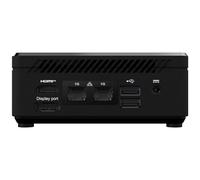 MSI Cubi N ADL S-254AT Mini PC, 00B0A921-254, Intel N200, 4 Go de RAM, SSD 128 Go, Win 11 Pro, Noir, 124 x 124 x 53,7 mm, PC d'affaires, Wi-FI 5