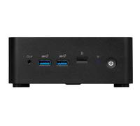 MSI Cubi NUC 13MQG-070EU Intel® Core™ i7 i7-1365U 16 Go DDR5-SDRAM 1 To SSD Windows 11 Pro Mini PC Noir