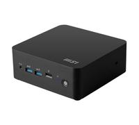 MSI Mini-PC Barebone Cubi NUC 1M-024BEU – Intel 150U, DDR5 64GB, Wi‑Fi 6E, Double LAN 2.5G, Noir