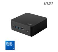 MSI Cubi NUC 1M i3 100U BB 0.84L sized PC Noir Intel SoC
