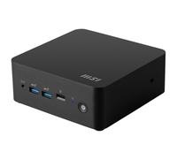 MSI Cubi NUC 1MG-024XDE Intel Core 3 100U 8 Go DDR5-SDRAM 256 Go SSD Mini PC Noir