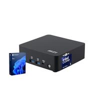 msi Cubi NUC AI Business Mini ordinateur de bureau, Intel 14-Core Ultra 5 125H, 64 Go DDR5, 2 To SSD, prend en charge 4 écrans et 4K, 2 x Thunderbolt 4, 2 x HDMI, double LAN 2,5 G, Wi-Fi 6E, Windows