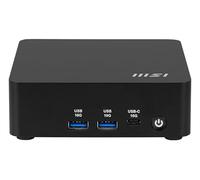 MSI Cubi NUC AI Mini PC de bureau, Intel Core Ultra 5 125H, 16 Go DDR5 RAM, 512 Go SSD, Windows 11 Pro