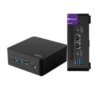 msi Cubi NUC Mini ordinateur de bureau Intel Core 3 100U 16 Go de RAM + SSD | Processeur 6 cœurs, Thunderbolt 4, Type C, HDMI, prend en charge 2 moniteurs 4K, lecteur de cartes, Ethernet, Wi-Fi 6