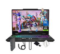 msi Cyborg 15 Ordinateur portable de jeu 15,6" FHD 144 Hz, Intel Core 7-240H, NVIDIA GeForce RTX 5070 8G GDDR7, 16 Go DDR5, 2 To de stockage (SSD 1 To et station d'accueil 1 To), clavier RVB 4 zones